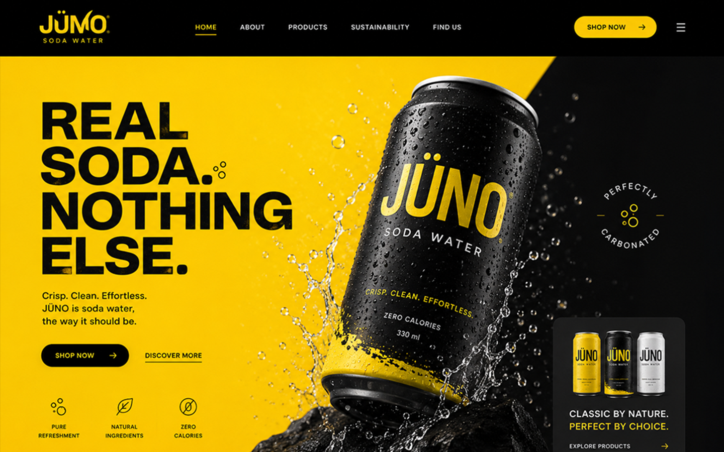 JÜNO Soda Water